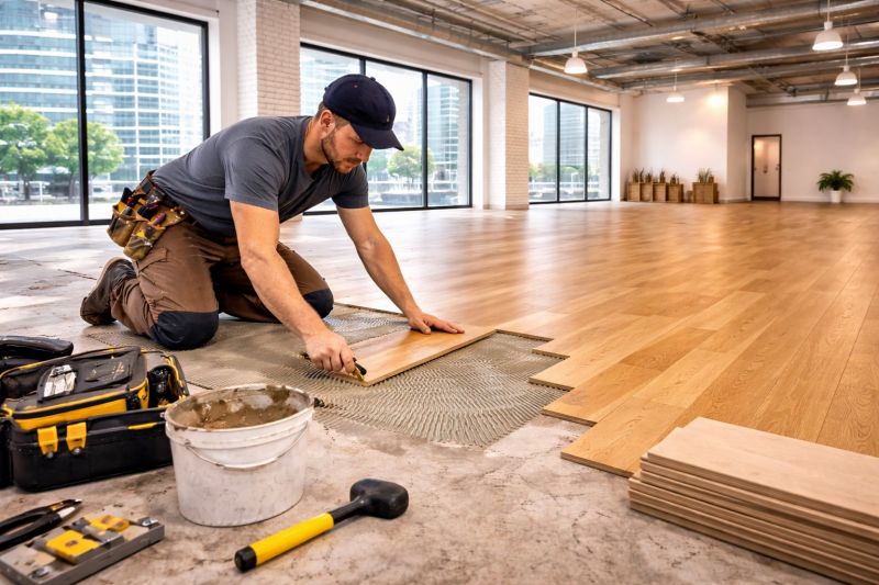 Commercial Hardwood Service in Aurora, OH