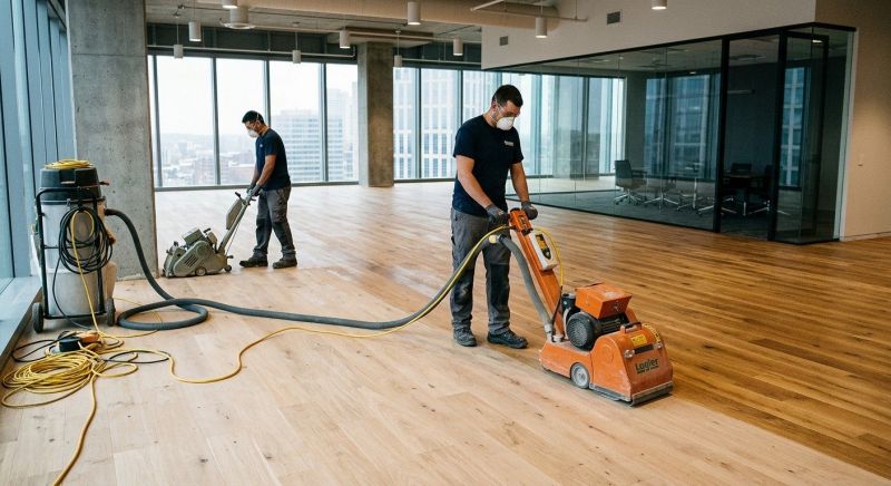 Commercial Hardwood Service in Hudson, OH