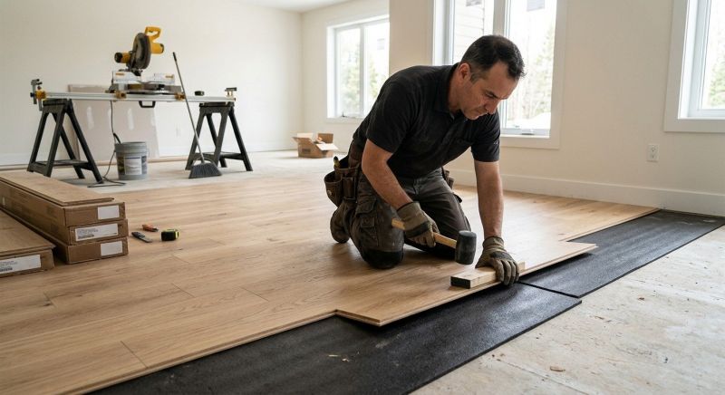 Engineered Wood Installation in Portage County, OH