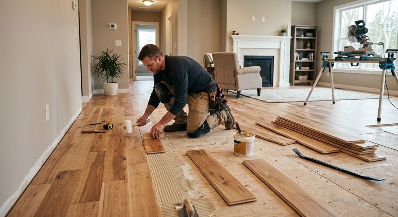 Engineered Wood Installation in Portage County, OH