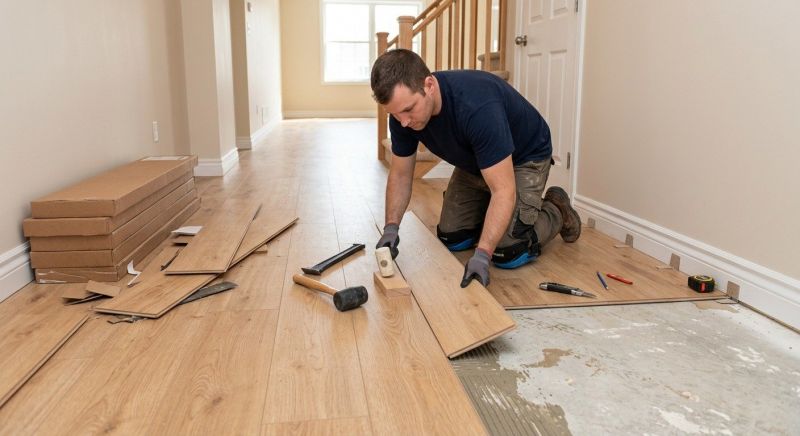 Laminate Floor Installation in Broadview Heights, OH