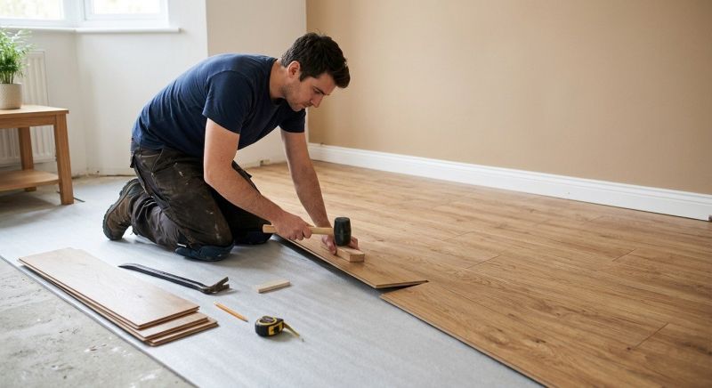 Laminate Floor Installation in Stow, OH