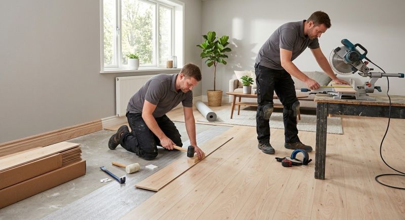 Laminate Wood Installation in Portage County, OH