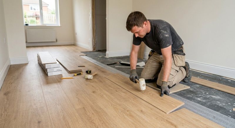 Linoleum Floor Installation in Akron, OH
