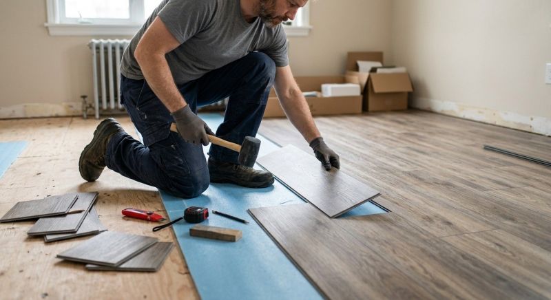 Linoleum Floor Installation in Alliance, OH