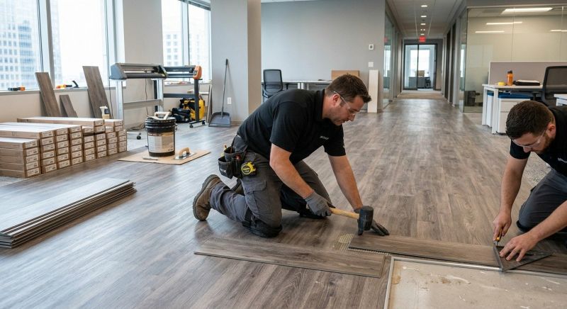 Linoleum Floor Installation in Hiram, OH