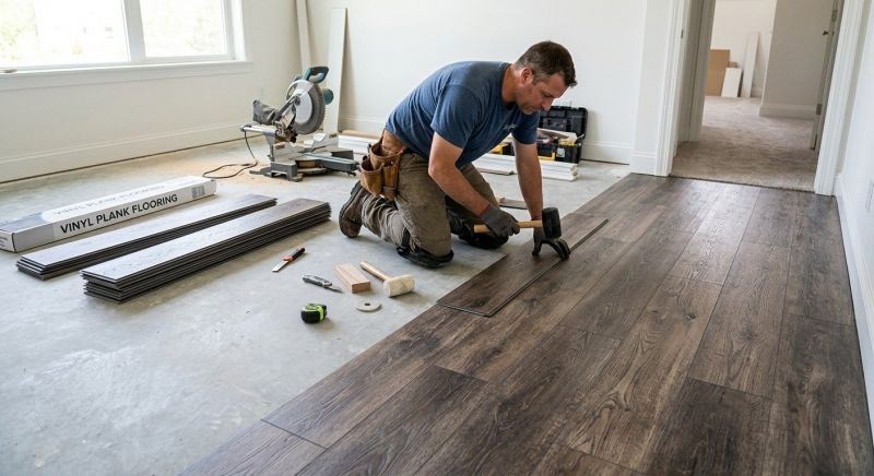 Linoleum Floor Installation in Portage County, OH