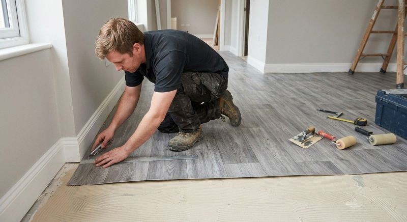 Sheet Flooring Installation in Beloit, OH