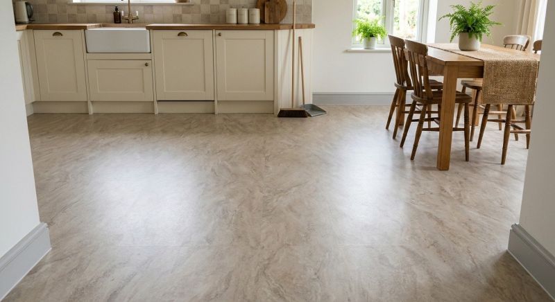 Sheet Linoleum Installation in Akron, OH