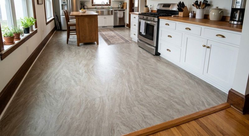 Sheet Linoleum Installation in Solon, OH