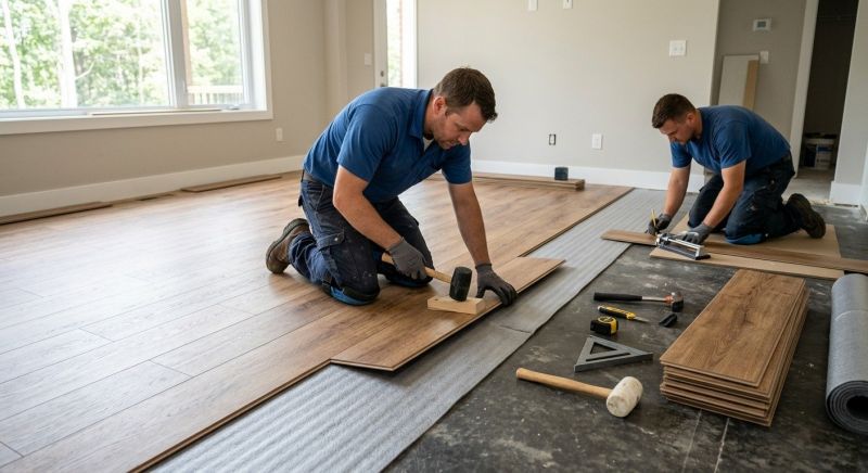 Vinyl Flooring Installation in Alliance, OH
