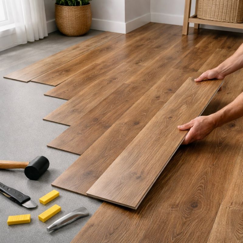 Vinyl Plank Floor Installation in Portage County, OH